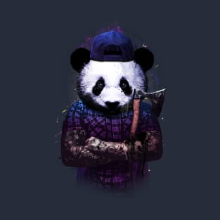 panda woodcutter T-Shirt