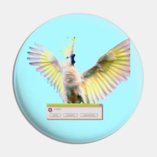 A E S T H E T I C  SCREM - cockatoo Pin