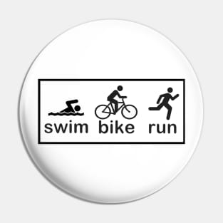 Triathlon Pin