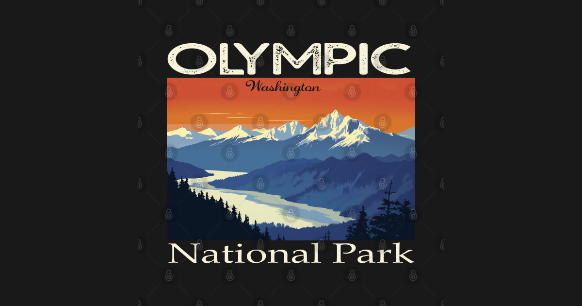 Olympic National Park Shirt Design and Significance