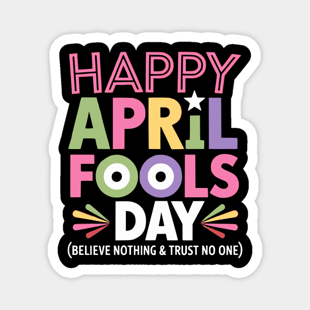 Happy April Fools' Day – Funny 1st April Pranks & Jokes Magnet by ArtistTee ⭐⭐⭐⭐⭐