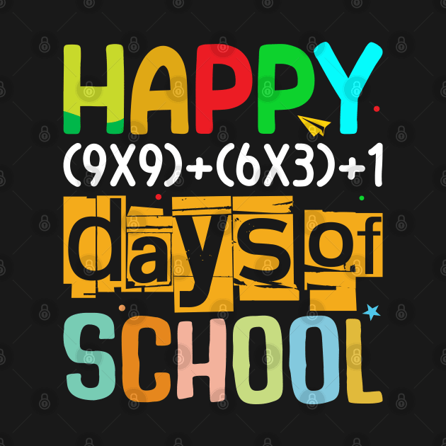 Happy 100 Days Of School by Pop Cult Store