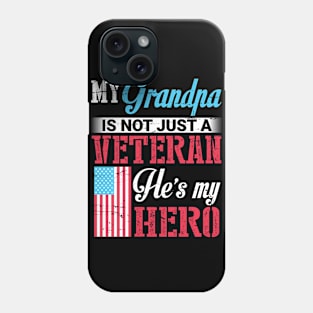 Happy Veteran Memorial Day Grandpa Phone Case