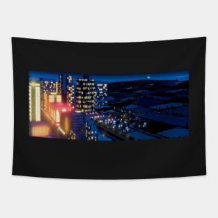 Lemon Jelly - Lost Horizons (Night Light) Mug Tapestry