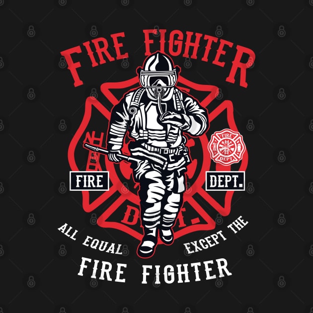 Fire Fighter by CRD Branding