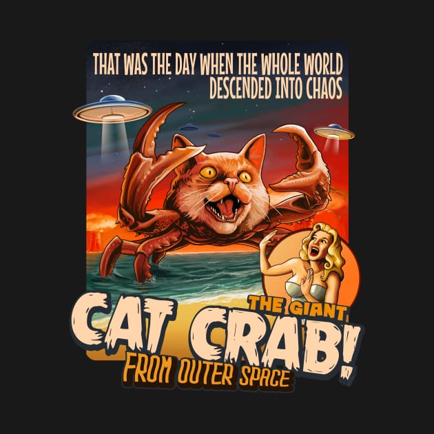 The Giant Cat Crab  (poster version) by BER