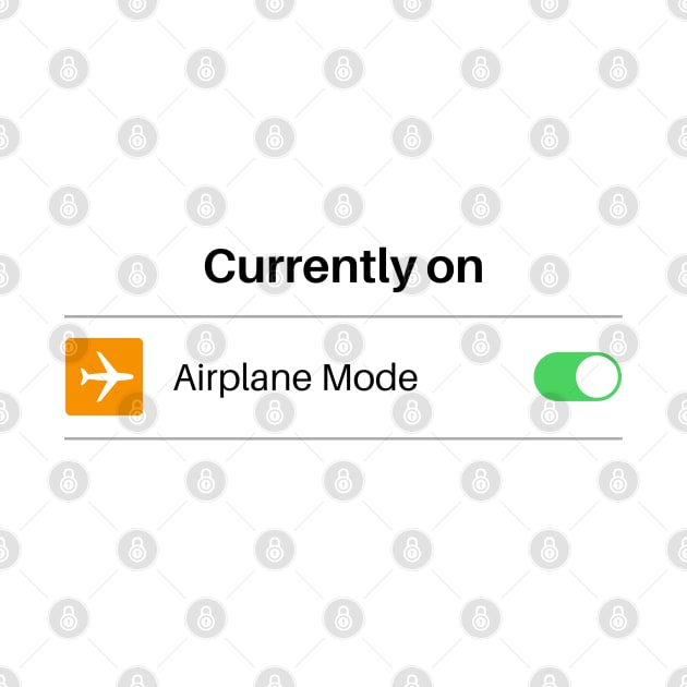 Airplane Mode by Tynna's Store