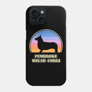 Pembroke Welsh Corgi Vintage Sunset Dog Phone Case