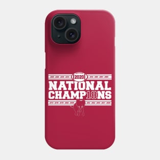 2020 NATIONAL CHAMPIONS Phone Case