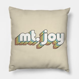 vintage color Mt. Joy Pillow