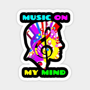 Music On My Mind Magnet