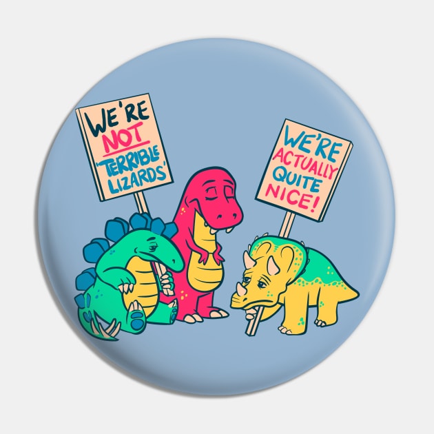 Terrible Lizards Pin by RickThompson