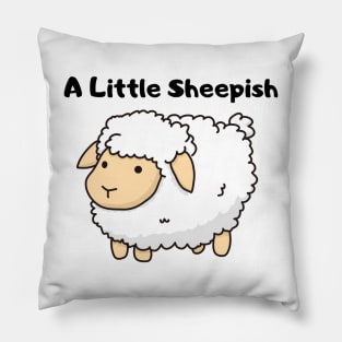 A Little Sheepish Design Pillow