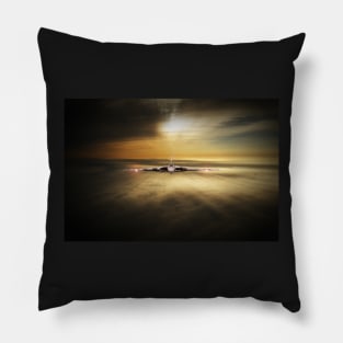 Vulcan Head On Pillow