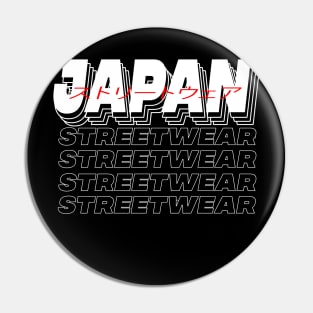 japan streetwear Pin