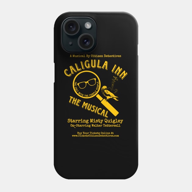 Caligula Inn The Musical - Glasses Phone Case by LopGraphiX