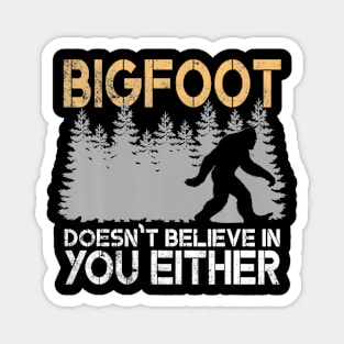 Bigfoot Sasquatch Father Day Bigfoot Magnet