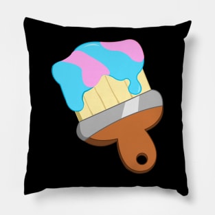 Paintbrush Pillow