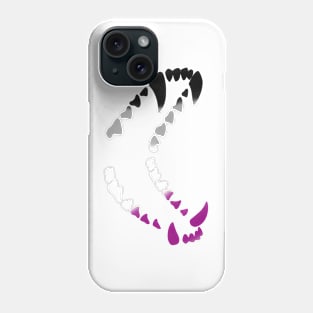 Wolf Teeth Pride: Asexual Phone Case