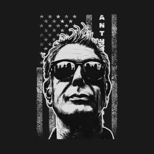 Anthony Bourdain Retro T-Shirt