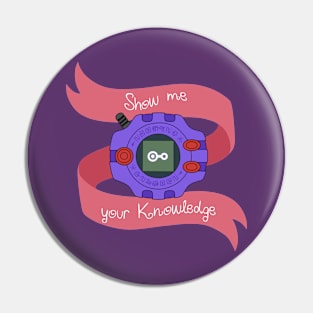 Crest of Knowledge Pin