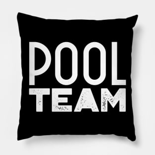 Swim team, swimming trainning, swimming pool staff v10 Pillow
