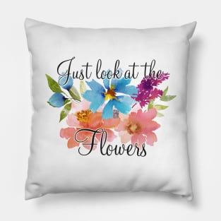 Just look at the Flowers (Zombie) Pillow