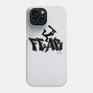 FEAR NINJA-BLACK Phone Case