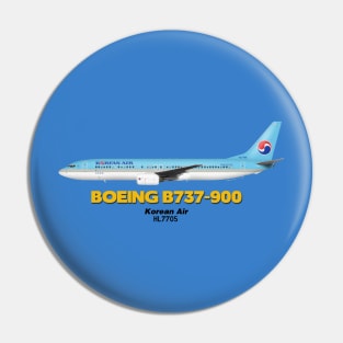 Boeing B737-900 - Korean Air Pin