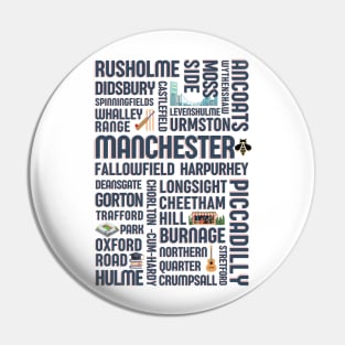 Manchester city centre towns Pin