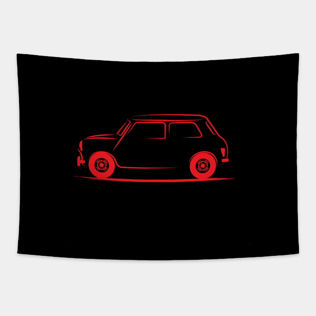 Classic Mini Cooper Tapestry by PauHanaDesign