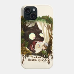 You Have Beautiful Eyes - Over The Garden Wall fan art Phone Case