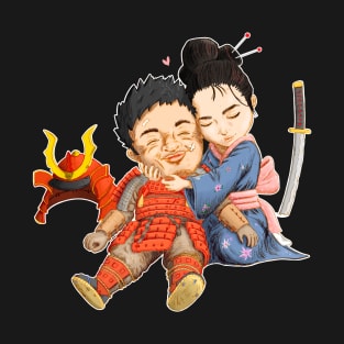 Samurai in love T-Shirt