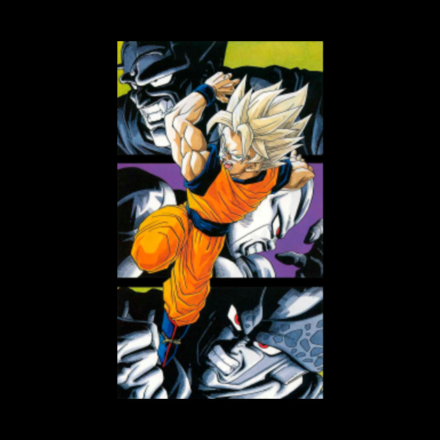 Goku Super Saiyan And Enemies Dragon Ball Pillow Teepublic
