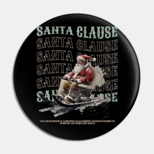 Santa clause sliding Pin