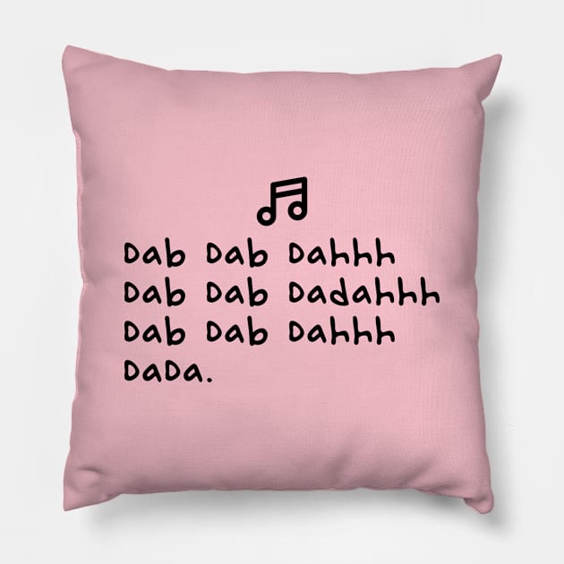 Famous Song Pillow by schlag.art