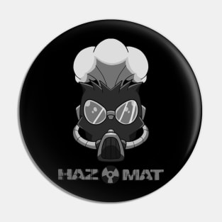 HazMat Warhead Monochrome Pin