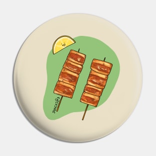 Butabara Pork Belly (Pork Belly Skewer) Pin