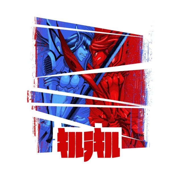 Satsuki vs Ryuko by AlexRoivas
