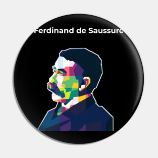 Ferdinand de Saussure Pin