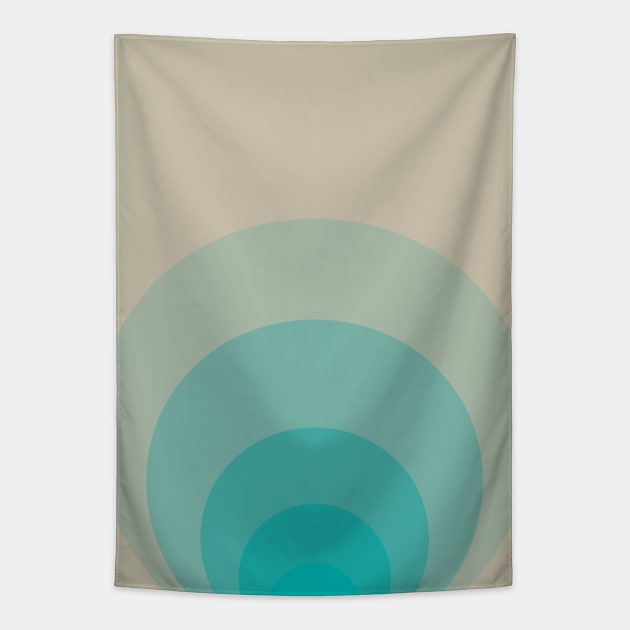 Tunnel Vision 001 Tapestry by RunningKruger