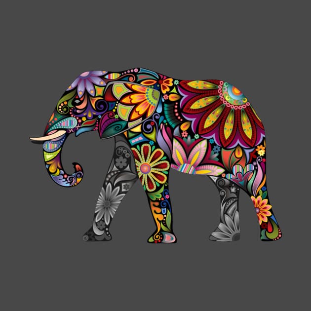 colorful elephant ivory by untagged_shop