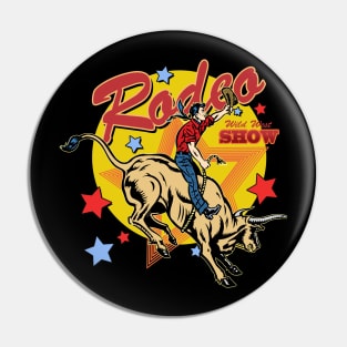 Cowboy Rodeo Pin