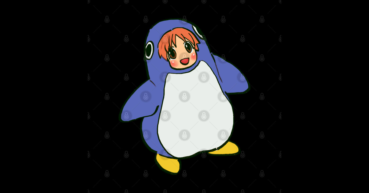 I draw cafe penguin suit chiyo chan - Azumanga Daioh - Posters and Art ...