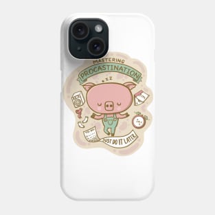 Lazy Pig Phone Case