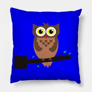 Brown Owl Pillow