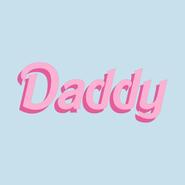 Daddy - doll font by DiaperedFancy