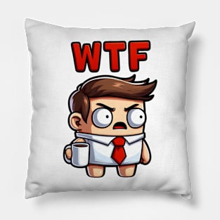 WTF Office Pillow