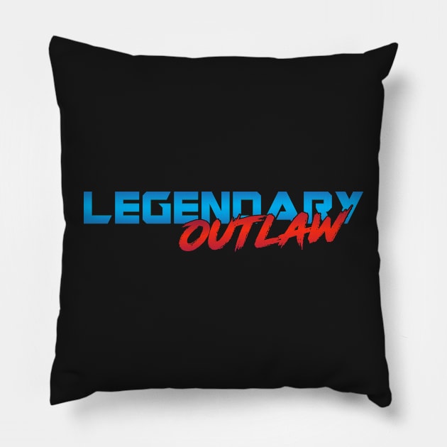 Legendary Outlaw Pillow by Cinestore Merch