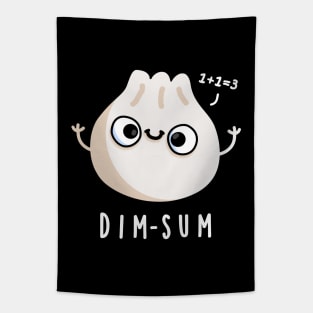 Dim-sum Cute Dimsum Math Pun Tapestry